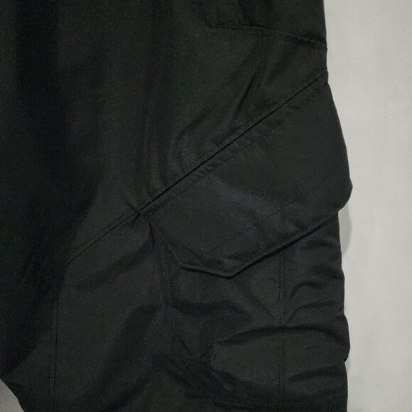 TSLA Mens Black Snow Pants S Adjustable Waist Polyester 30" Inseam - Picture 6 of 16